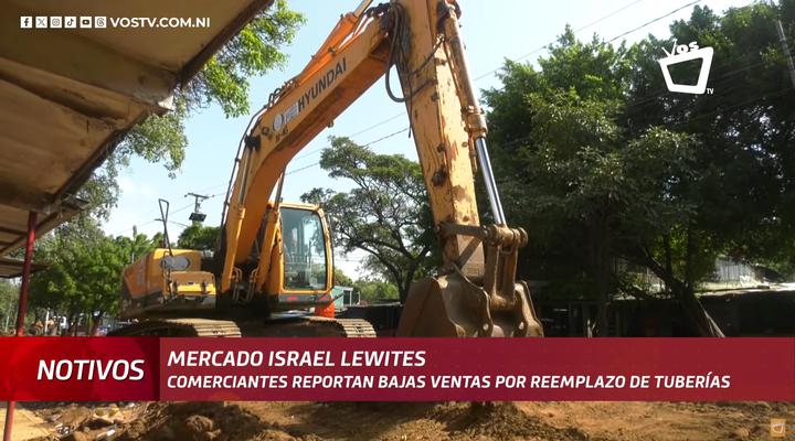 Reemplazo de tuberías en el mercado Israel Lewites, desploma venta de comerciantes