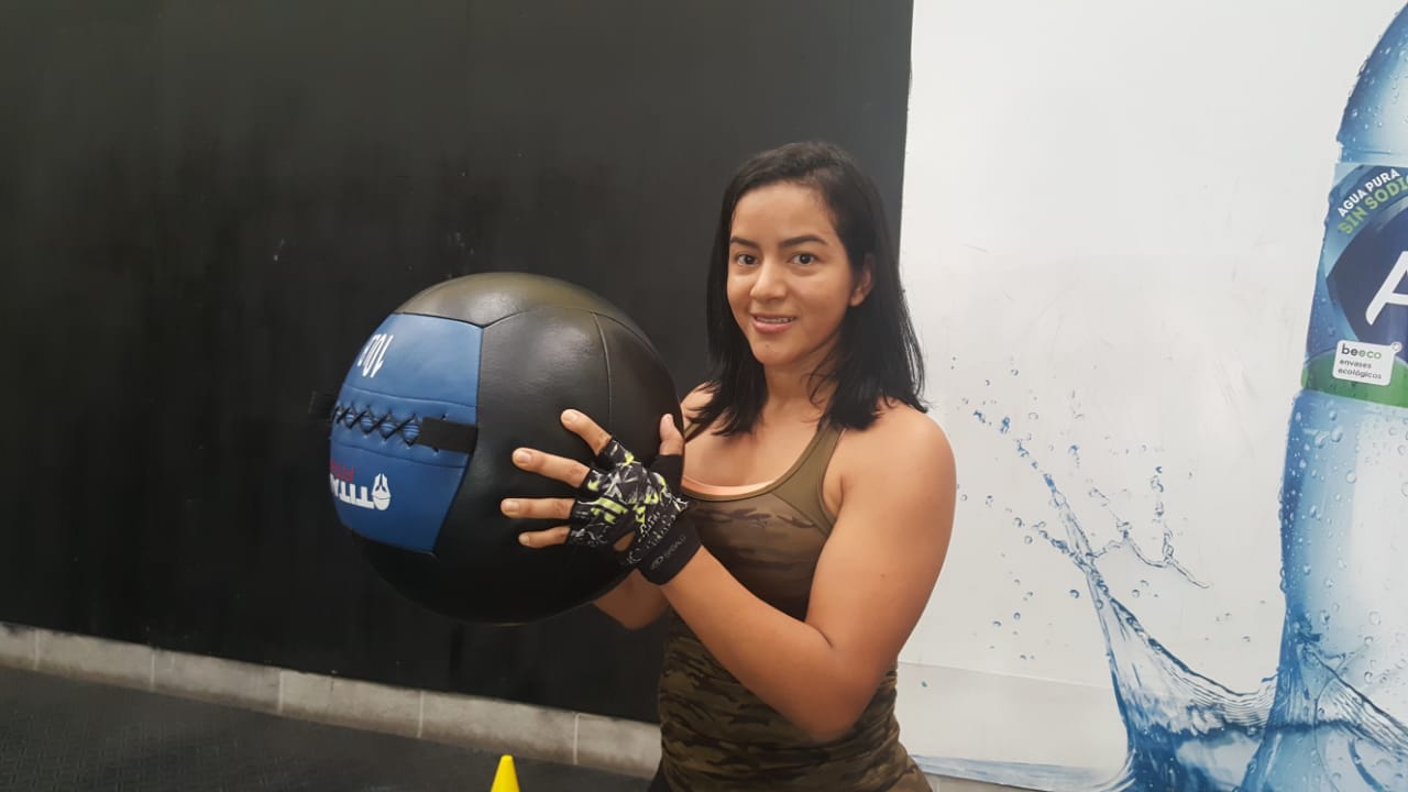 Mara Pilar asegura que con una rutina de ejercicios ha logrado superar sus niveles de estrés. Foto Jimmy Romero.