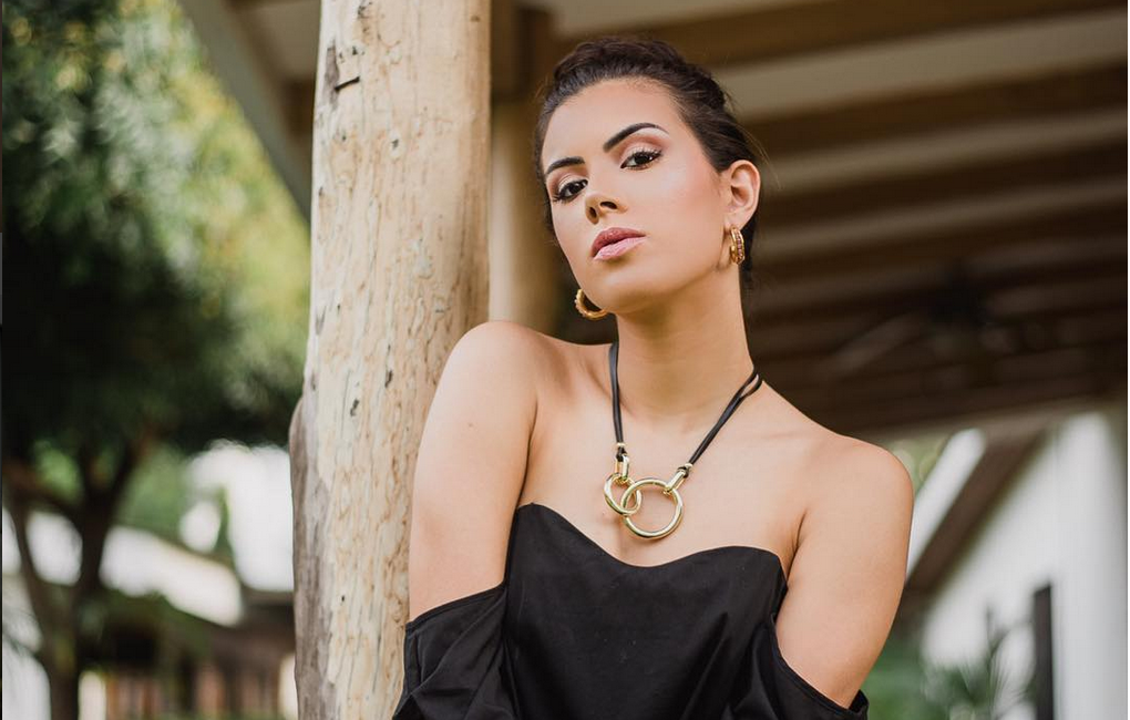Adriana Paniagua se presentó al casting final de Miss Nicaragua 2018.