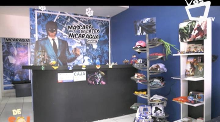 Máscara de látex: emprendimiento juvenil en Nicaragua