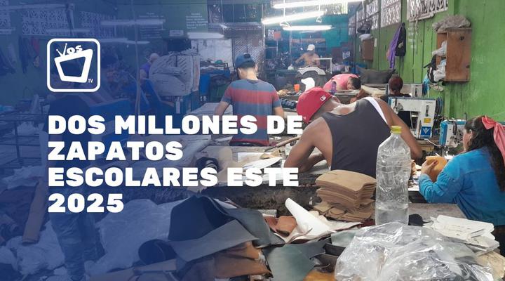 Talleres producirán dos millones de zapatos escolares