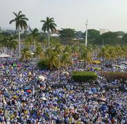 Miles de nicaragüenses dijeron "Sí" a la paz este sábado, en un día histórico para Nicaragua.