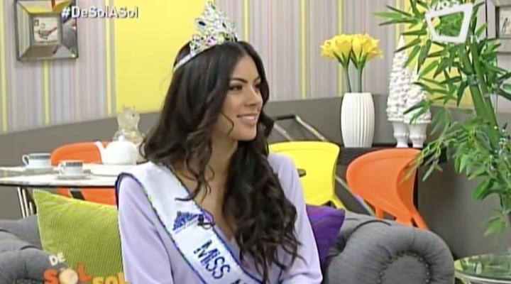 Miss Nicaragua 2018 Adriana Paniagua en De Sol a Sol