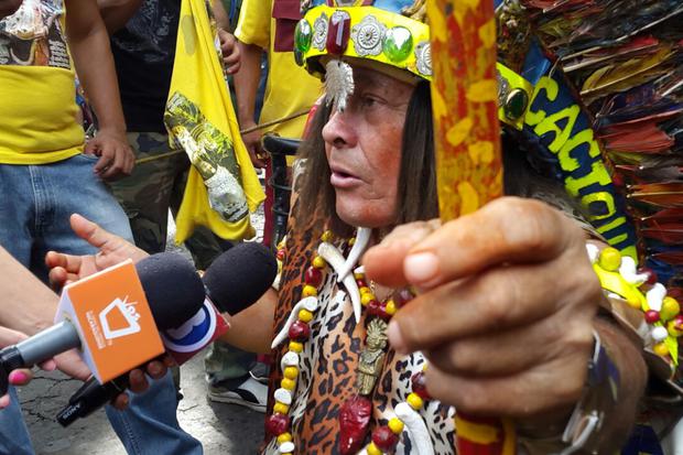 Cacique Mayor le bailó a Santo Domingo pese a su salud