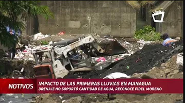 Alcaldía de Managua implementa algunas acciones para evitar inundaciones