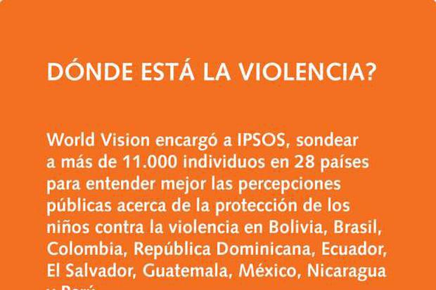 Visión Mundial e iglesias impulsarán campaña para erradicar la violencia en la niñez