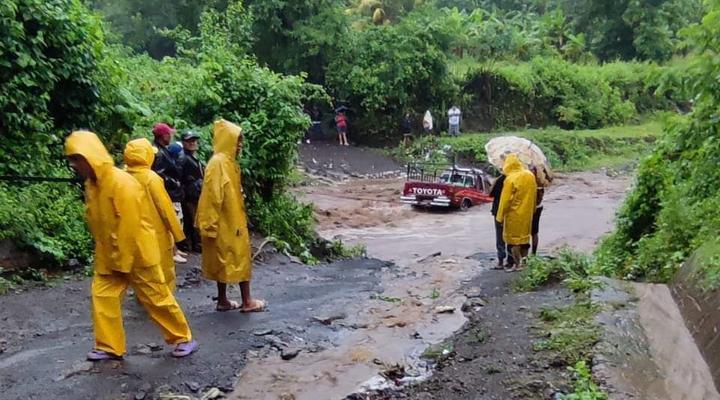 Se reportan estragos tras intensas lluvias en Nicaragua