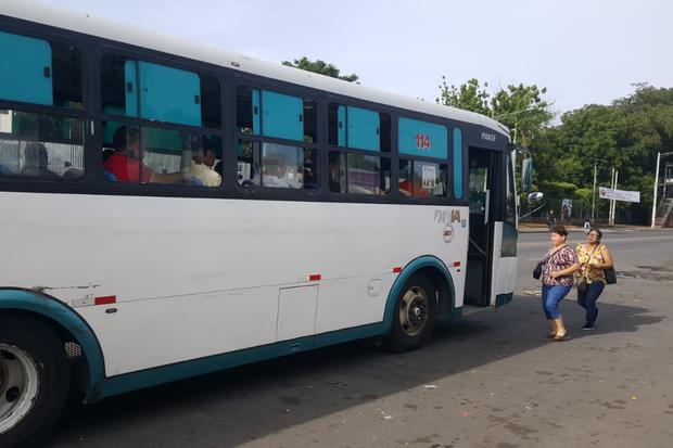 Transporte intermunicipal durante el paro nacional. Foto: Jimmy Romero.