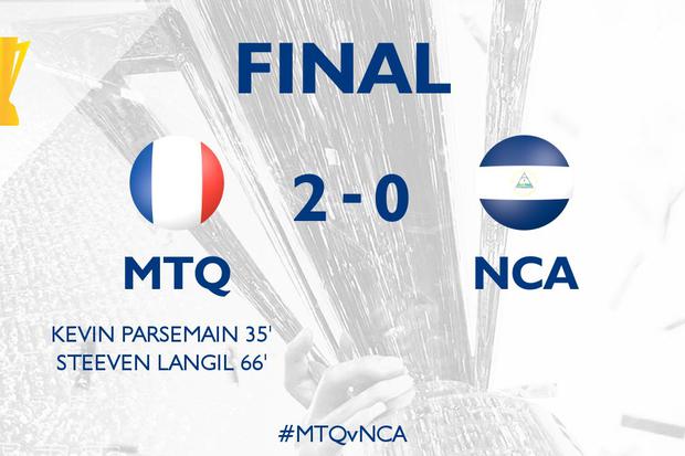 Nicaragua pierde ante Martinica en la Copa Oro