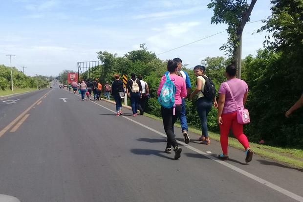 Tranques en Nagarote, departamento de León. Foto: Héctor Rosales.