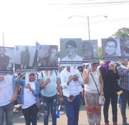 Parte del objetivo de esta marcha es pedir justicia por las muertes de decenas de jóvenes durante las protestas de abril. Foto. Walkiria Chavarría.