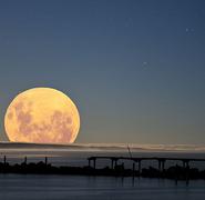 La Superluna denominada Luna Llena.