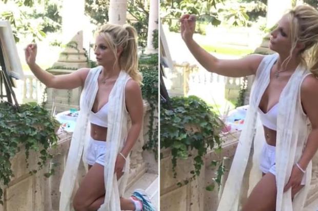 Britney Spears vende obra de arte que fue motivo de burla