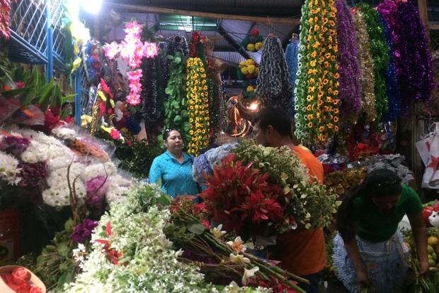 Las flores de madroño, mil flores, la pascua entre otras son de las más buscadas para adornar a la virgen este 7 de diciembre.