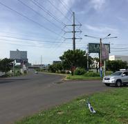 Vacía. Así luce carretera a Masaya durante el paro nacional. Esta vía es una de las arterias más transitadas de Managua. Foto: Gerall Chávez.