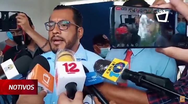 Declaraciones de Félix Maradiaga momentos antes de ser detenido
