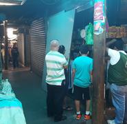 Ambiente en el mercado Israel Lewites en Managua este 14 de junio, día del paro nacional en Nicaragua. Foto: Jimmy Romero.