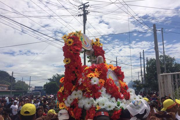 "Minguito" recorrió barrios orientales de Managua