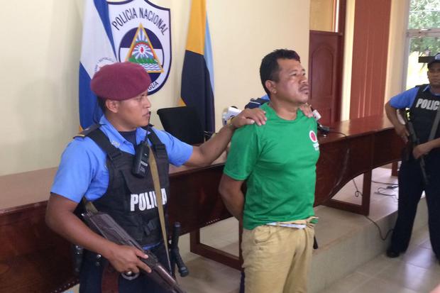 Policía Nacional presenta al sospechoso de la muerte de Karla Estrada Rostrán