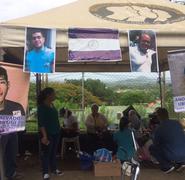 Fotografías de los jóvenes desaparecidos en Nicaragua y cuyos familiares aseguran que están en las celdas de la Dirección de Auxilio Judicial en Managua, conocidas como "El Chipote". Foto: Walkiria Chavarría.