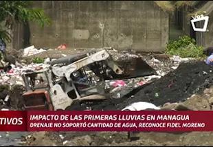 Alcaldía de Managua implementa algunas acciones para evitar inundaciones