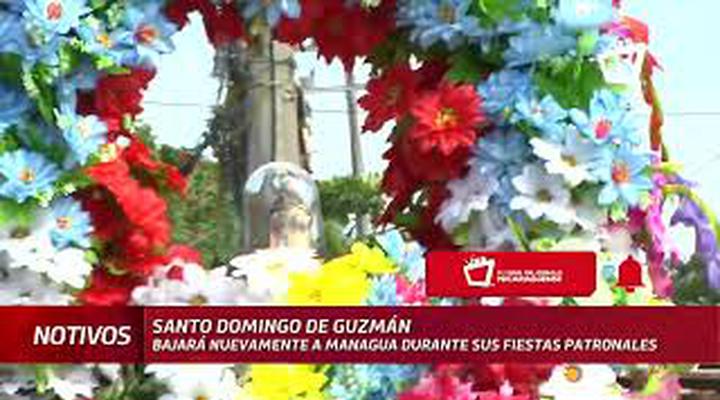 Santo Domingo de Guzmán bajará nuevamente a Managua