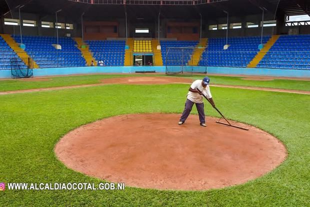 Preparan estadio en Ocotal para campeonato nacional de béisbol