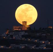 La Superluna denominada Luna Llena.