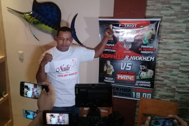 Ricardo Mayorga sucumbió en Rusia frente a Sirotkin