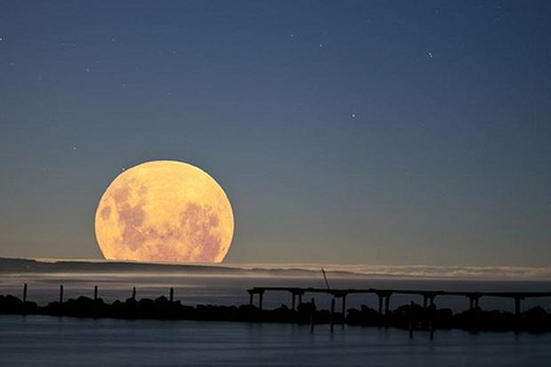 La Superluna denominada Luna Llena.