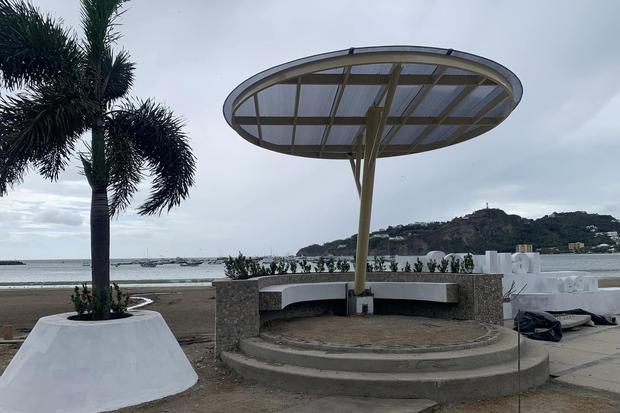 Casi listo el nuevo malecón de San Juan del Sur
