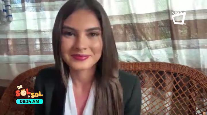 Ana Marcelo, Miss Nicaragua 2020, participa en el foro de liderazgo "El poder de ser mujer"