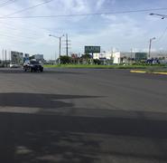 Vacía. Así luce carretera a Masaya durante el paro nacional. Esta vía es una de las arterias más transitadas de Managua. Foto: Gerall Chávez.