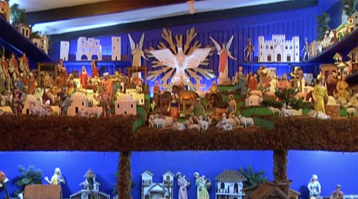 Moisés Absalón Pastora y su tradicional Nacimiento