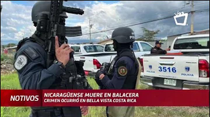 Nicaragüense víctima de balacera en Costa Rica cuando iba a bordo de motocicleta