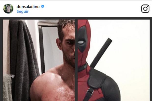 Ryan Reynolds muestra sus abdominales de Deadpool