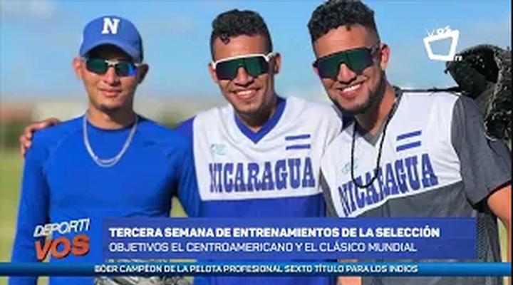 Selección Nicaragüense de Béisbol refuerza entrenamientos para el clásico mundial