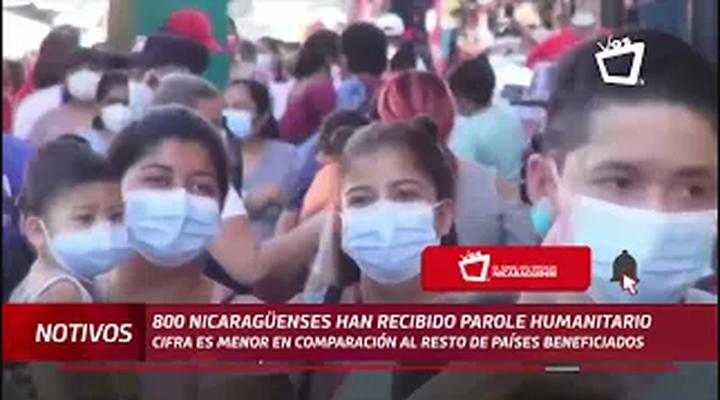 800 nicaragüenses han recibido parole humanitario en Estados Unidos