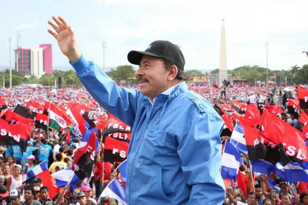 Presidente Daniel Ortega defiende al gobierno de Venezuela
