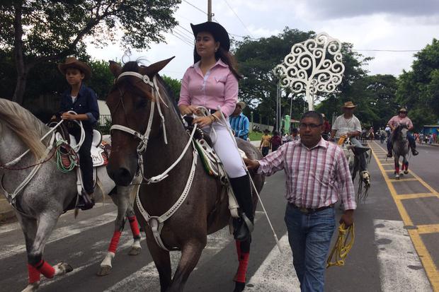 Galería | Desfile hípico en Managua en celebración al cierre de las fiestas patronales