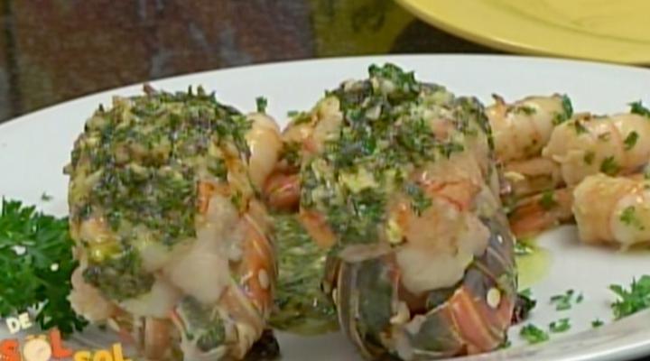 Cocina De Sol a Sol: langosta y camarones
