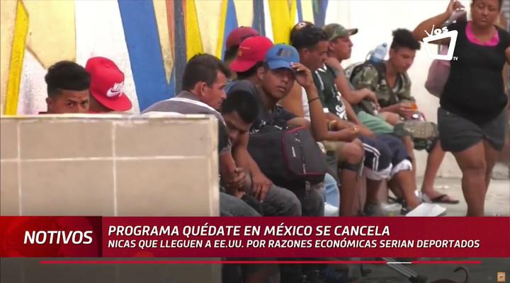 Nicas que lleguen a EEUU por razones económicas serían deportados