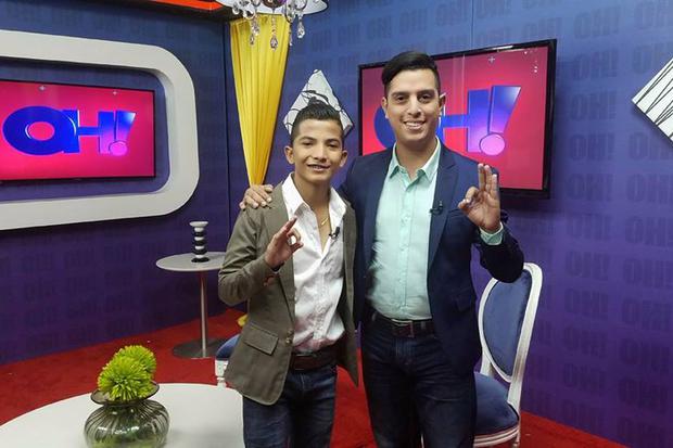 Así cantó Christopher Nicaragua junto a Banda El Recodo