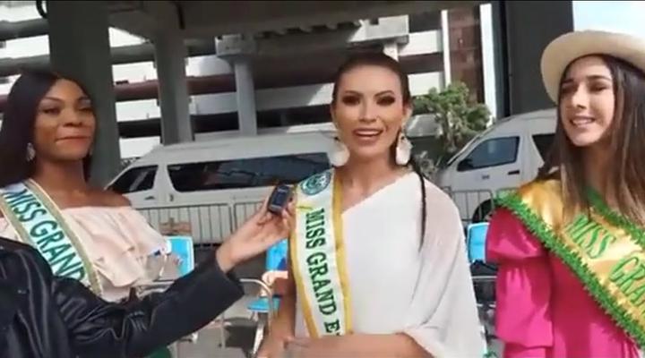 El "incómodo" momento que protagonizaron las candidatas de Centroamérica en Miss Grand International