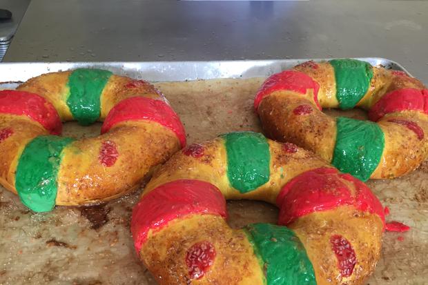 Roscas de Reyes listas para ser degustadas.