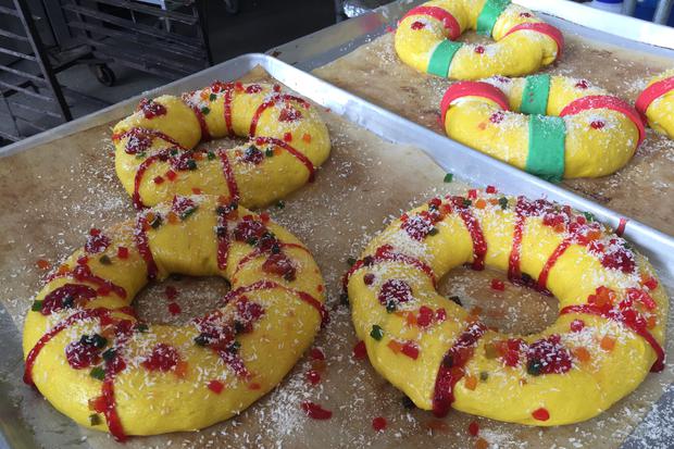 Roscas de Reyes listas para meterlas al horno.