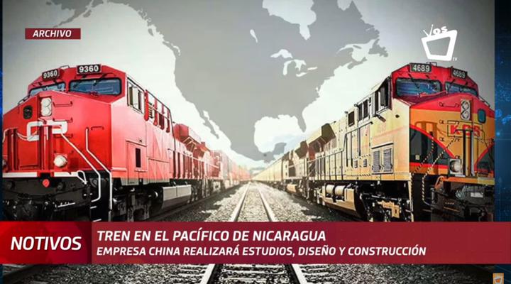 Nicaragua firmará acuerdo para proyecto de diseño y construcción de tren en el Pacífico