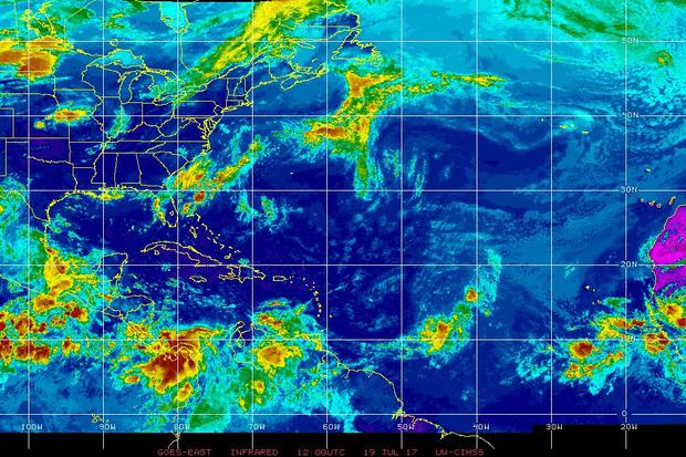 Tormenta tropical Don se debilita a onda tropical