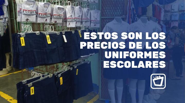 Aumenta demanda de uniformes escolares