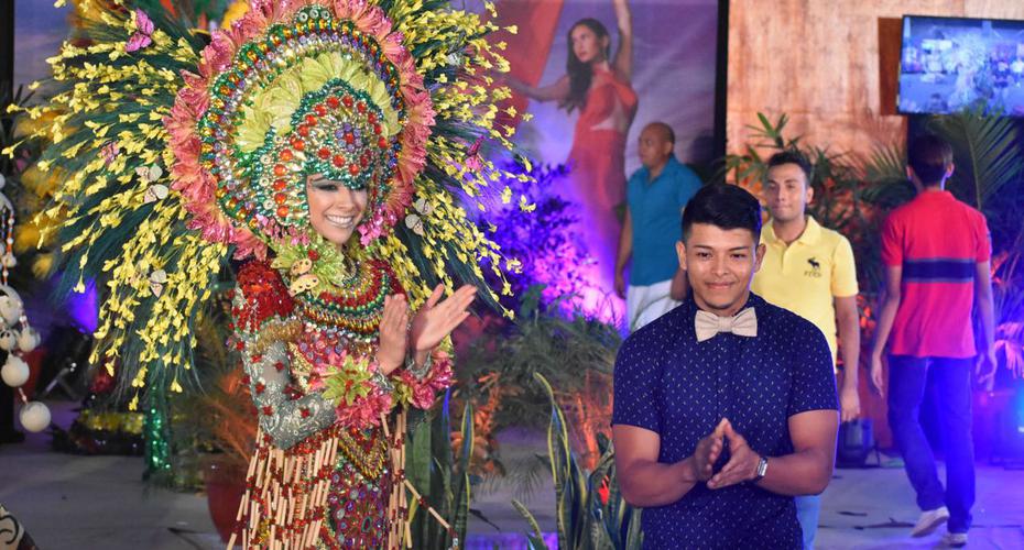 En 2017, el diseño portado por Berenice Quezada fue el ganador de la competencia de trajes nacionales. Foto: NotiPellas